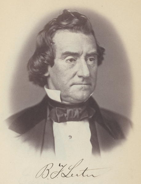 Photo of LEITER, Benjamin Franklin